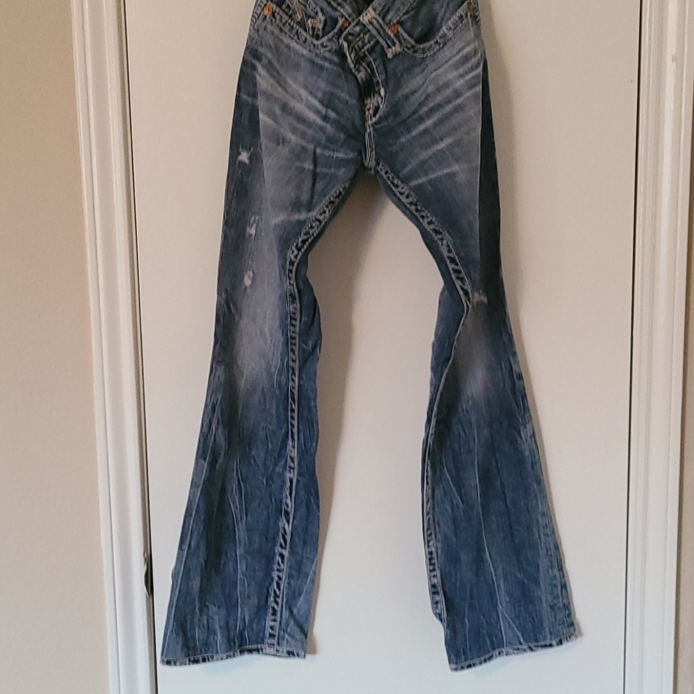 Gently worn jeans